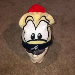 Atlanta Braves mascot Blooper beanie